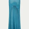 PARAMIDONNA LEO SKIRT TURQUOISE BLUE> Trousers And Skirts | Crochet