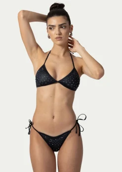 PARAMIDONNA LIVIA BLACK METALLIC> Two Piece | Swimwear