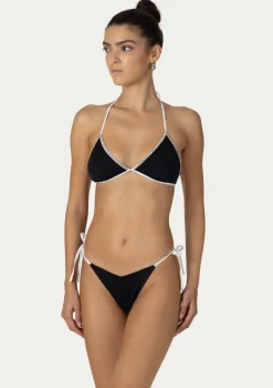 PARAMIDONNA LIVIA BLACK WITH WHITE> Two Piece | Swimwear