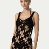 PARAMIDONNA MICHELLE DRESS BLACK> Dresses & Shirts | Crochet