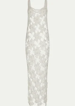 PARAMIDONNA MICHELLE DRESS WHITE> Dresses & Shirts | Crochet