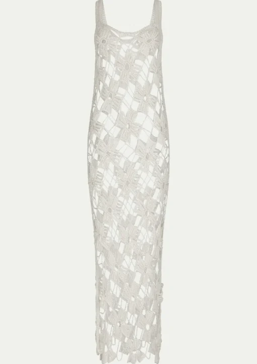 PARAMIDONNA MICHELLE DRESS WHITE> Dresses & Shirts | Crochet