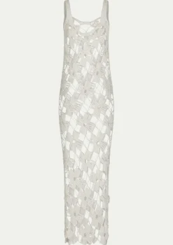 PARAMIDONNA MICHELLE DRESS WHITE> Dresses & Shirts | Crochet