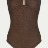 PARAMIDONNA ONE PIECE FRIDA CHOCO> One Size | One Piece
