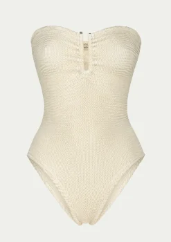 PARAMIDONNA ONE PIECE FRIDA IVORY> One Size | One Piece