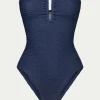 PARAMIDONNA ONE PIECE FRIDA NAVY BLUE> One Size | One Piece