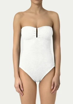 PARAMIDONNA ONE PIECE FRIDA WHITE> One Size | One Piece