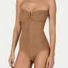 PARAMIDONNA ONE-PIECE FRIDA CAMEL> One Size | One Piece