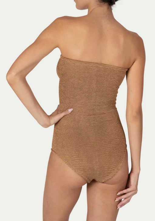 PARAMIDONNA ONE-PIECE FRIDA CAMEL> One Size | One Piece