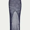 PARAMIDONNA PAOLA SKIRT NAVY BLUE> Trousers And Skirts | Crochet