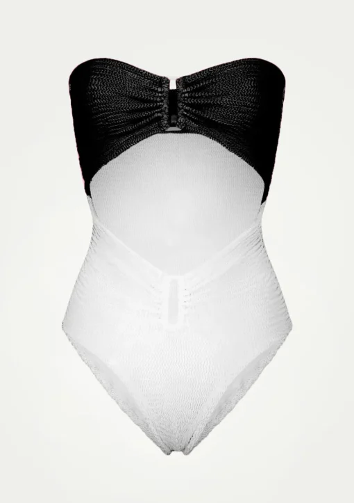 PARAMIDONNA RENE BLACK & WHITE> One Size | One Piece