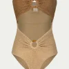 PARAMIDONNA RENE CAMEL & SUGAR> One Size | One Piece