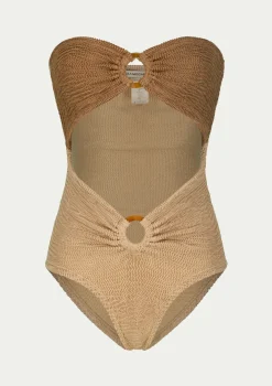PARAMIDONNA RENE CAMEL & SUGAR> One Size | One Piece