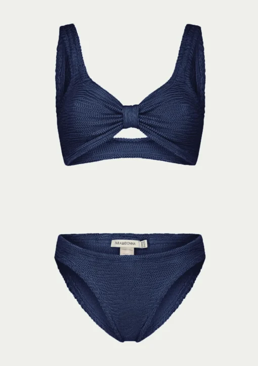 PARAMIDONNA SALMA NAVY BLUE> One Size | Two Piece