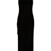 PARAMIDONNA SELENA DRESS BLACK> Dresses & Shirts | Crochet
