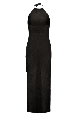 PARAMIDONNA SELENA DRESS BLACK> Dresses & Shirts | Crochet