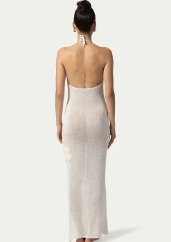 PARAMIDONNA SELENA DRESS WHITE> Dresses & Shirts | Crochet