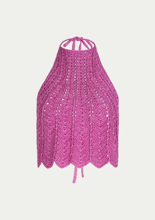 PARAMIDONNA SHELL TOP FUCHSIA> Dresses & Shirts | Beachwear