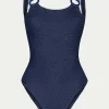 PARAMIDONNA SOPHIA NAVY BLUE> One Size | One Piece